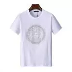 versace t-shirt crew neck cotton 3d point medusa white